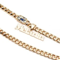 MELANIN BABE LAYERED NECKLACE -handbag shop melanin babe layered necklace gold 3 3