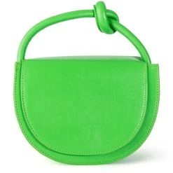 MYLA SOLID PU PURSE IN GREEN