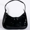 PATENT AF BLACK HANDBAG