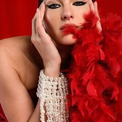 PEARL VISION STATEMENT BRACELET -handbag shop pearl vision statement bracelet white 2 2 c1