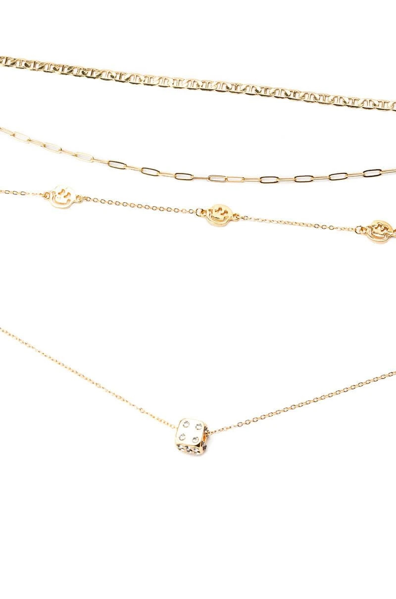 PLACE YOUR BETS NECKLACE SET 4 PLACE YOUR BETS NECKLACE SET - Image 2