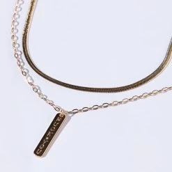 PROVE ME WRONG NECKLACE SET 6 PROVE ME WRONG NECKLACE SET -handbag shop prove me wrong necklace set gold 3 3