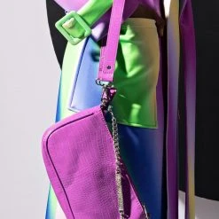 PURPLE LAGOON CROC PURSE -handbag shop purple lagoon croc purse purple 1 1