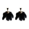 RAISE YOUR STANDARDS FEATHER EARRINGS