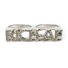 RICH B MULTI FINGER RING -handbag shop rich b multi finger ring silver 2 2