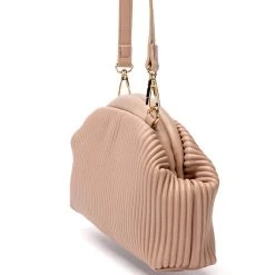 RORY NUDE CLUTCH -handbag shop rory nude clutch nude 4 4