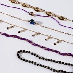 SANTORINI ANKLET SET -handbag shop santorini ankle set gold 3 3