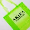 SECURE THE BAG AKIRA PVC SHOPPING BAG -handbag shop secure the bag akira pvc shopping bag neon green 3 3