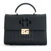 SEE YA LATER ALLIGATOR LARGE BLACK BAG -handbag shop see ya later alligator large black bag black 3 3 c1
