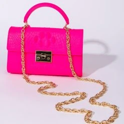 handbag shop -handbag shop see ya later alligator med fuchsia bag fuchsia 3 3