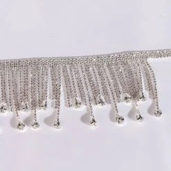 SHE'S A MANIAC DRIPPING CHOKER -handbag shop shes a maniac dripping choker silver 3 3 c1