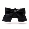 SITTING PRETTY FAUX LEATHER CLUTCH -handbag shop sitting pretty faux leather clutch black 2 2