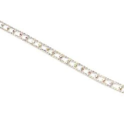 SPARKLE SILVER AB ANKLET -handbag shop sparkle silver ab anklet silver ab 3 3