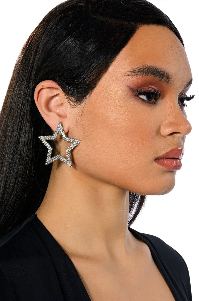STAR OF THE SHOW EMBELLISHED EARRINGS 3 STAR OF THE SHOW EMBELLISHED EARRINGS