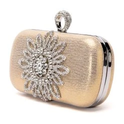 STRAIGHT FLEXING EMBELLISHED CLUTCH -handbag shop straight flexing embellished clutch gold multi 4 4