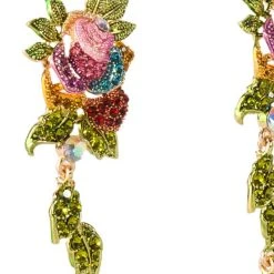 SUMMER GARDEN DANGLE EARRING -handbag shop summer garden dangle earring multi 4 4