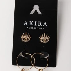 SUPERSTITIOUS EARRING STUD SET