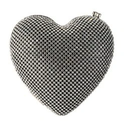 TAKE A CHANCE ON ME RHINESTONE PURSE -handbag shop take a chance on me rhinestone purse black 4 4