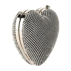 TAKE A CHANCE ON ME RHINESTONE PURSE -handbag shop take a chance on me rhinestone purse black 5 5