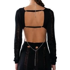 THE UNIVERSAL BODY CHAIN -handbag shop the universal body chain silver 3 3