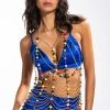 TROPICAL FANTASY BODY CHAIN BRA