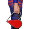 VDAY HEART CLUTCH -handbag shop vday heart clutch red 1 1