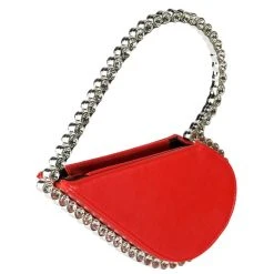 VDAY HEART CLUTCH -handbag shop vday heart clutch red 3 3
