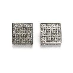 WATCHING YOU WATCHING ME STATEMENT RHINESTONE STUDS