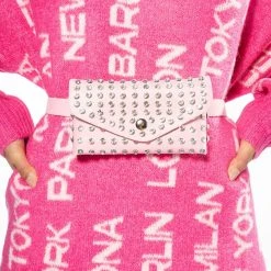 WOKE UP IN VEGAS RHINESTONE BELT BAG