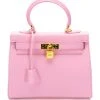 WORK IT PU LEATHER LIGHT PINK BAG -handbag shop work it pu leather light pink bag light pink 3 3